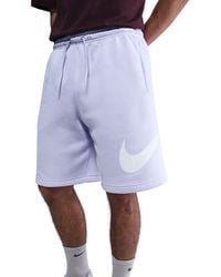Nike - Sportswear Club Graphic Shorts - Lyst