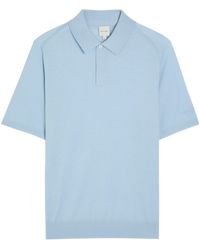 Paul Smith - Merino Wool Short-Sleeve Polo Shirt - Lyst