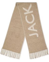 Jack Wills - Jw Intarsia Oversized Scarf - Lyst