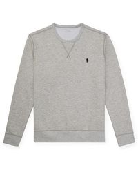 Polo Ralph Lauren - Logo Crew Neck Tech Sweatshirt - Lyst