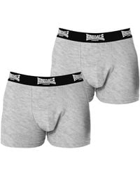 Lonsdale London - Trunk Shorts 2 Pack - Lyst