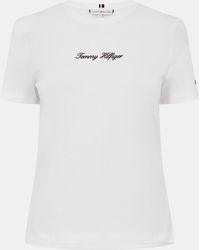 Tommy Hilfiger - Script Short Sleeve T-Shirt - Lyst