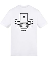 AWD - Adults Printed Snooker Tee - Lyst