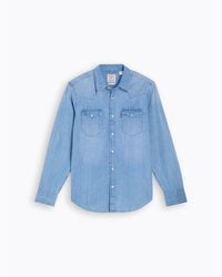 Levi's - Barstow Western Standard Esta Long Sleeve Denim Shirt - Lyst
