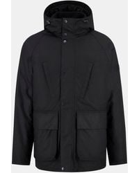 Barbour - Oakdale Hooded Long Sleeve 4 Pockets Full Zip Wax Jacket - Lyst