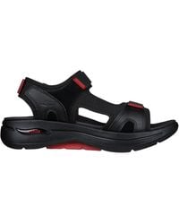 Skechers - Flat Sandals - Lyst