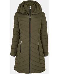 DKNY - Double-Zip Quilted Medium Puffer Jacket - Lyst