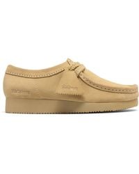 Clarks - Wallabee Lite Suede Moc-Toe Shoes - Lyst