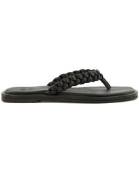 Dune - Loxx Plait Toe Post Sandals Size 3 - Lyst