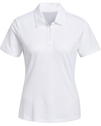 adidas - Solid Performance Polo Shirt - Lyst