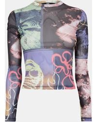 Vans - Ludlow Mesh Long Sleeve T-Shirt - Lyst