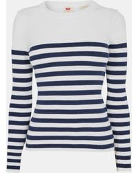 Levi's - Rib Crew Knitted Top - Lyst