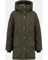 Barbour - Kailyn Hooded Long Sleeve Medium Puffer Jacket - Lyst