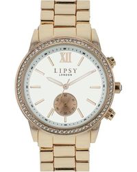 Lipsy - Analogue Quartz Watch - Lyst