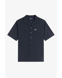 Fred Perry - Short Sleeve Plain Shirt - Lyst