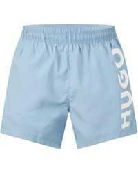 HUGO - Boss Abas Swim Shorts - Lyst