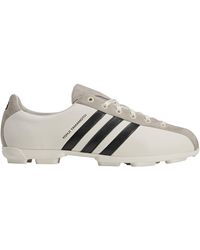 Y-3 - Low-Profile Leather And Suede Sneakers - Lyst
