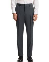BOSS - H Lenon Straight Leg Trousers - Lyst