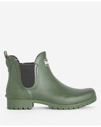 Barbour - Wilton Chelsea Wellington Boots - Lyst