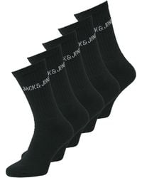 Jack & Jones - Regen 5 Pack Crew Socks - Lyst