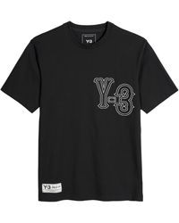 Y-3 - Elite 5 Gfx T-Shirt - Lyst