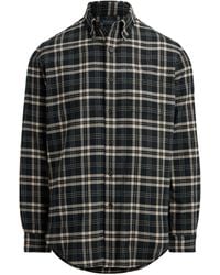 Polo Ralph Lauren - Brushed Check Flannel Long Sleeve Shirt - Lyst