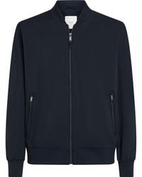 Calvin Klein - Matte Long Sleeve Bomber Jacket - Lyst