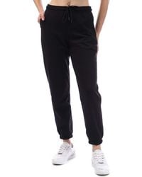 DKNY - Varsity Logo High Rise Cuff Joggers - Lyst