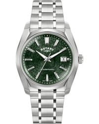 Rotary - Lumen Dial Ss Bracelet Watch - Lyst