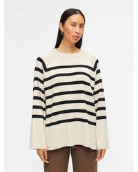 Object - Ester Knit Crew Neck Jumper - Lyst