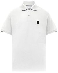 CP COMPANY METROPOLIS - Rib Stretch Tipped Polo Shirt - Lyst