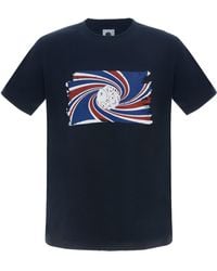 Pretty Green - Regular Fit Swirl Logo T-Shirt - Lyst