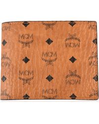 MCM - Logo Wallet - Lyst