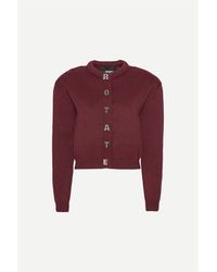 ROTATE BIRGER CHRISTENSEN - Magtu Knitted Cardigan - Lyst