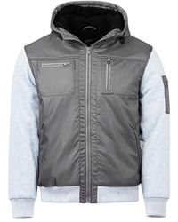 Fabric - Hooded Fleece-lined Jacket - Lyst