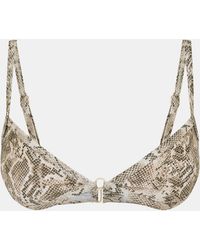 GOOD AMERICAN - Capri Triangle Bikini - Lyst