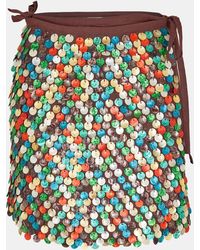 Never Fully Dressed - Shell Mini Skirt - Lyst