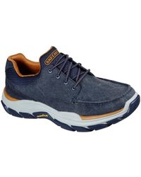 Skechers - Moc Toe Bungee Lace Slip On Low-top Trainers - Lyst