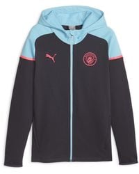PUMA - Mcfc Casuals Hooded Jkt Hoody - Lyst