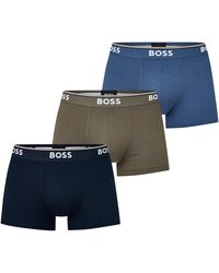 BOSS - 3 Pack Power Boxer Shorts - Lyst