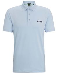 BOSS - Paddytech Contrast Logo Polo Shirt - Lyst