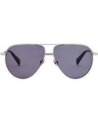 AllSaints - Aviator Sunglasses - Lyst