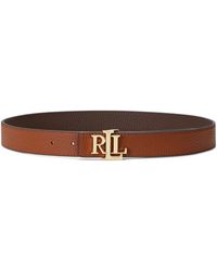 Ralph Lauren - Reversible Leather Belt - Lyst