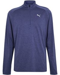 PUMA - Tad Qz Long Sleeve Performance Gym Top - Lyst