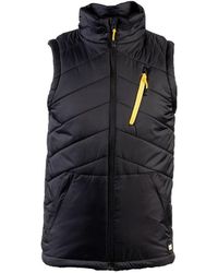 Caterpillar - Essentials Full-Zip Gilet - Lyst