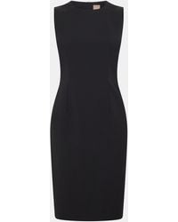 BOSS - Dirulah Bodycon Dress - Lyst
