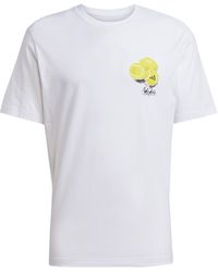 adidas - Regular Fit Lemon T-Shirt - Lyst