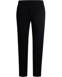 BOSS - Tobaluka10 Straight Leg Trousers - Lyst