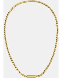 BOSS - Doran Light Ip Necklace - Lyst