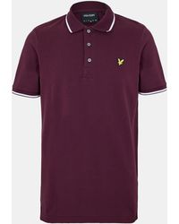 Lyle & Scott - Tipped Short Sleeve Polo Shirt - Lyst